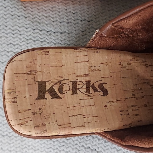 Korks By Kork-Ease Lori Blue Woven Clogs Size 10 NIB - Picture 10 of 14